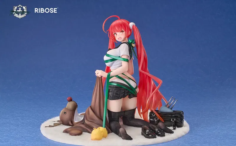 Azur Lane 1/6 Scale Pre-Painted Figure: Honolulu Fire Red Present Ver. image 1