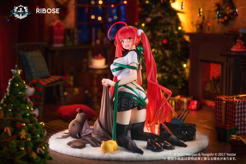 Azur Lane 1/6 Scale Pre-Painted Figure: Honolulu Fire Red Present Ver. image 8