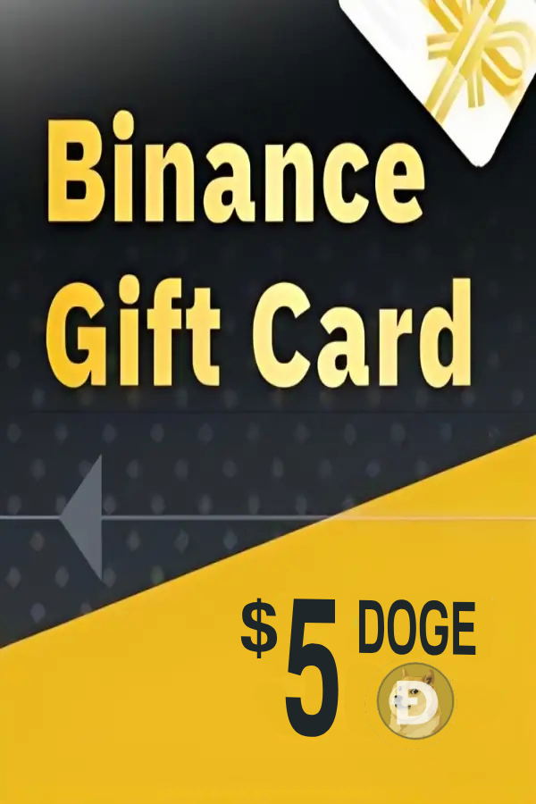 Binance Gift Card 5 USD (Dogecoin) digital — Import Game Deal