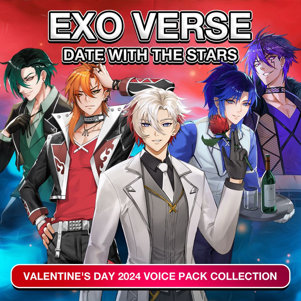 Exo Verse - Date with the Stars Valentine's Day 2024 Voice Pack Collection