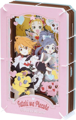 Futari Wa Precure Max Heart Paper Theater PT-L58 Futari Wa Precure Max Heart_