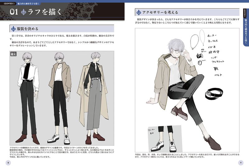 How To Draw Attractive Boys Men`s Accessories And Painting Techniques image 2