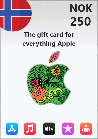 Apple Gift Card 250 NOK | Norway Account <span class="ext ext_digital">digital</span> image 1