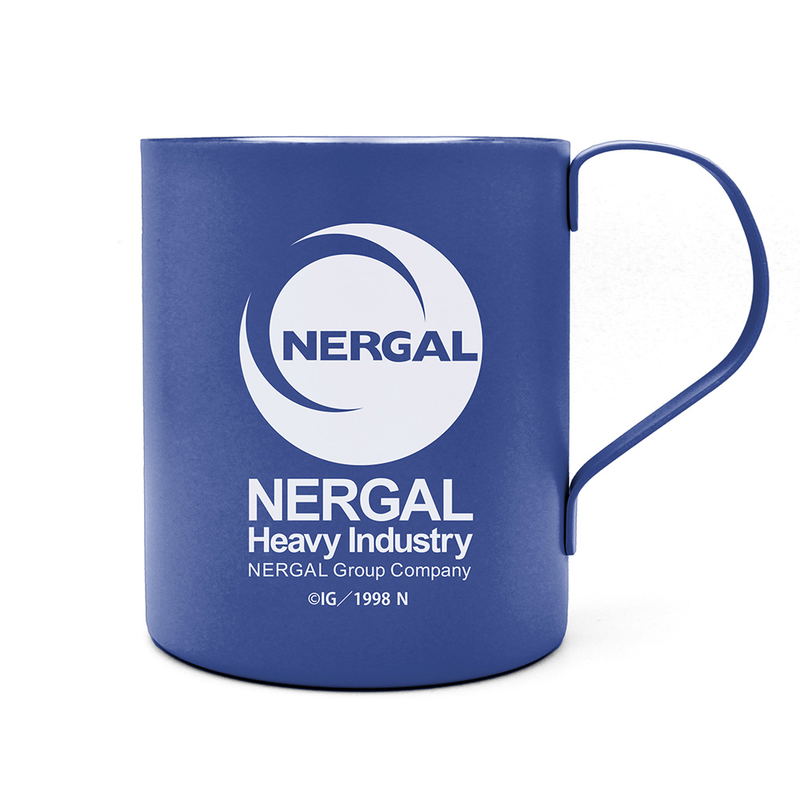 Martian Successor Nadesico: The Prince Of Darkness - Nergal Heavy Industries Double Layer Stainless Steel Mug (Painted) image 1