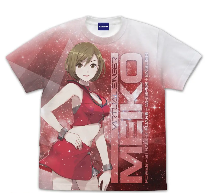 MK15th Project - MEIKO Full Graphic T-shirt (White | Size S)