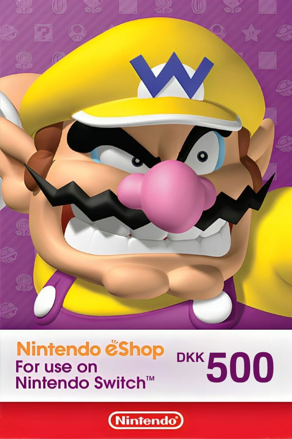 Nintendo eShop Card 500 DKK | Denmark Account <span class="ext ext_digital">digital</span> image 1