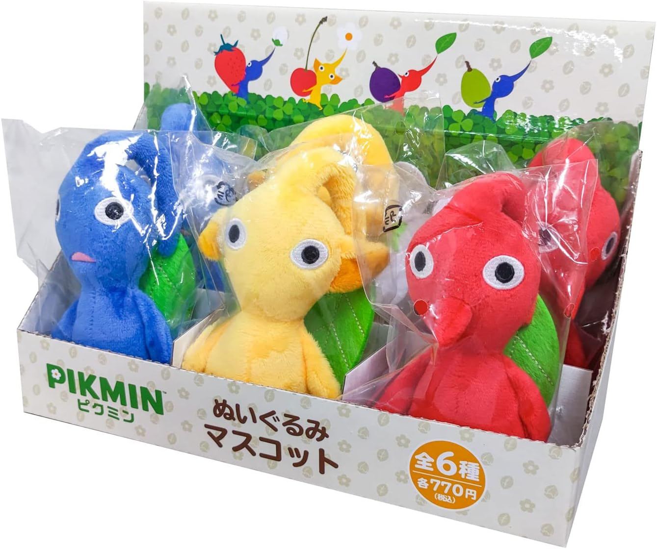 Pikmin Plush Mascot Assorted Box San-ei Boeki