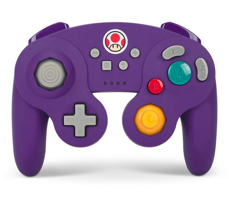 PowerA GameCube Style Wireless Controller for Nintendo Switch (Toad) image 1