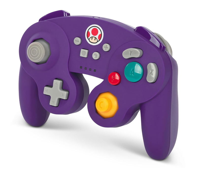 PowerA GameCube Style Wireless Controller for Nintendo Switch (Toad) image 4