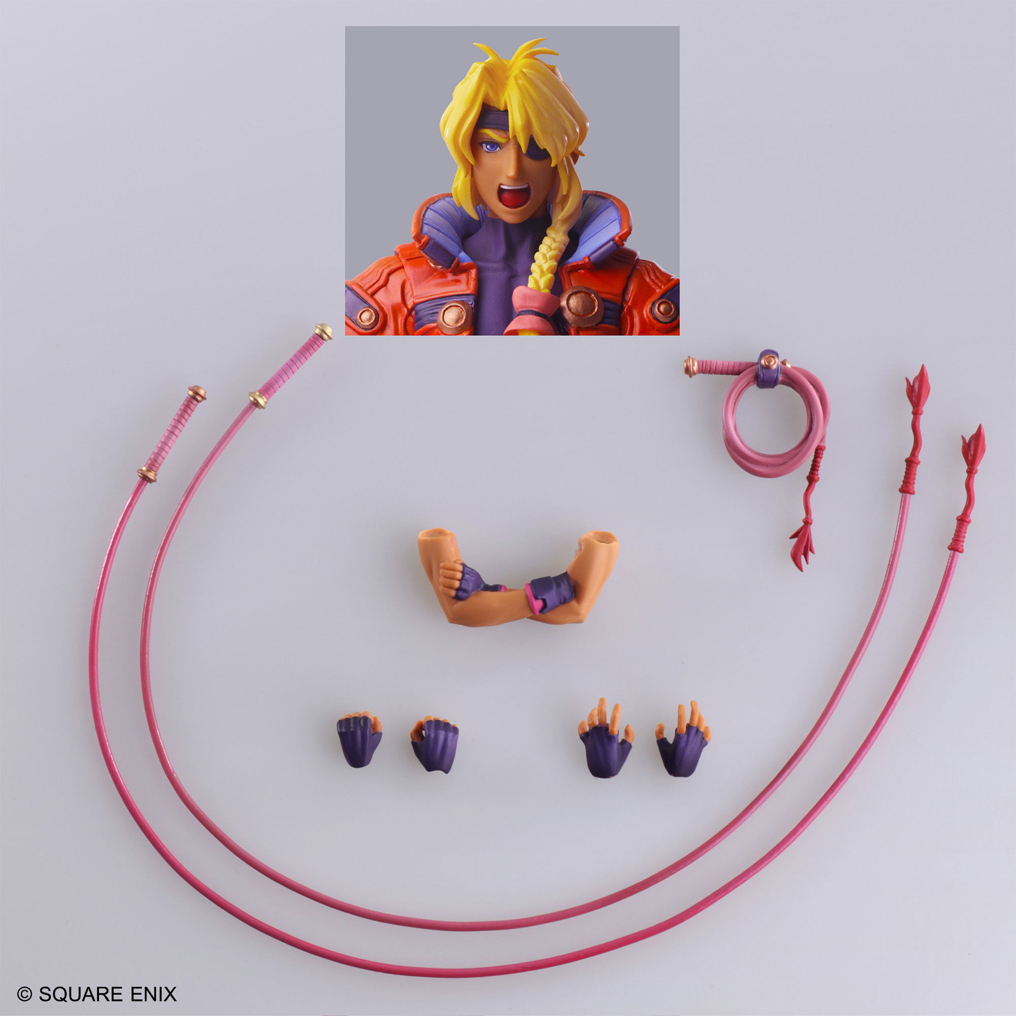 Xenogears Barthlomei Fatimaキーホルダー Xenogears Bring Arts: Bartholomew Fatima