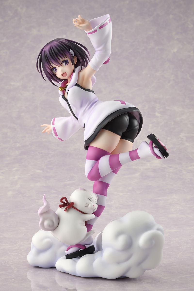 Ayakashi Triangle 1/7 Scale Pre-Painted Figure: Kanade Suzu Ayakashi Miko Shozoku Ver. image 2