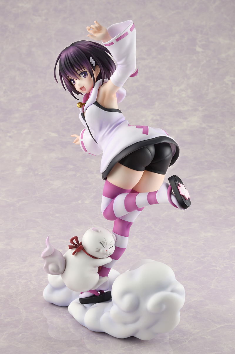 Ayakashi Triangle 1/7 Scale Pre-Painted Figure: Kanade Suzu Ayakashi Miko Shozoku Ver. image 3