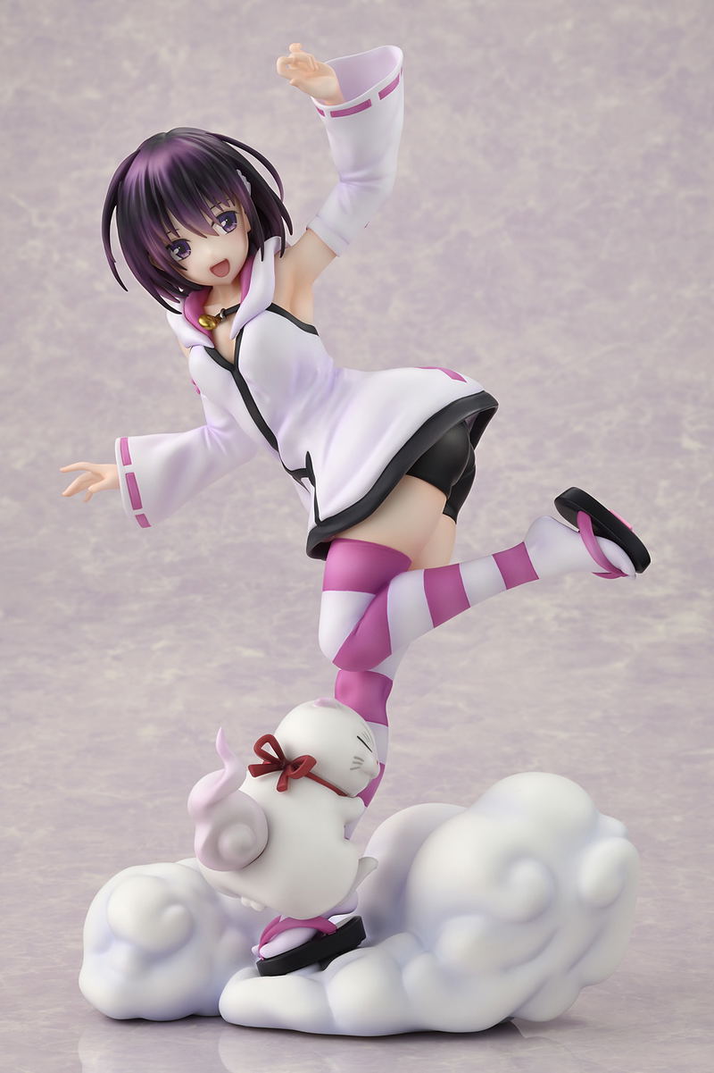 Ayakashi Triangle 1/7 Scale Pre-Painted Figure: Kanade Suzu Ayakashi Miko Shozoku Ver. image 8