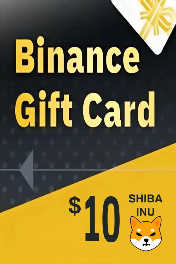 Binance Gift Card 10 USD (Shiba Inu) digital — Import Game Deal