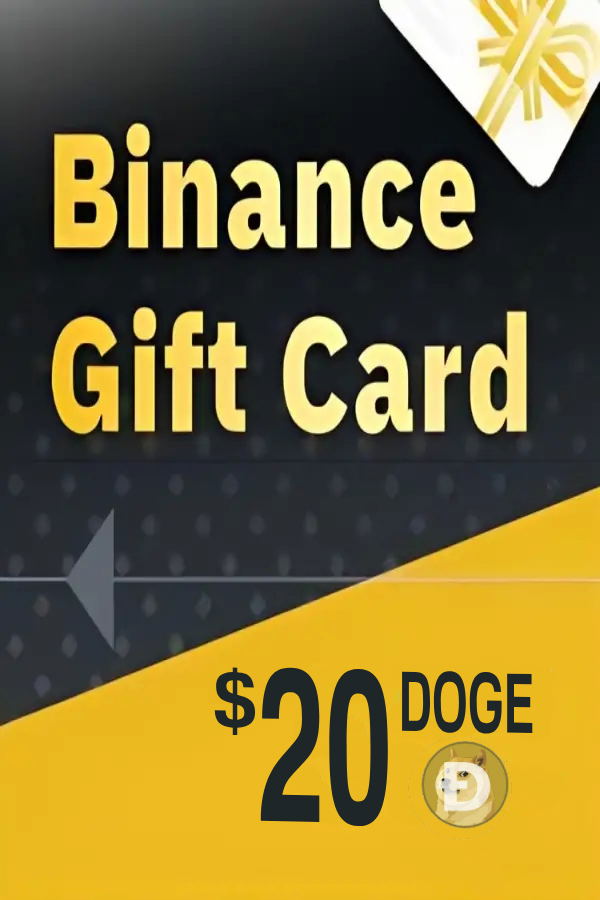 Binance Gift Card 20 USD (Dogecoin) digital — Import Game Deal