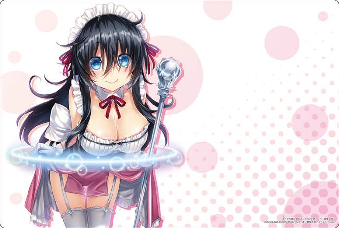 Bushiroad Rubber Mat Collection V2 Vol. 1155 Dengeki Bunko - And You Thought There Is Never A Girl Online - Tamaki Ako Part. 2 image 1