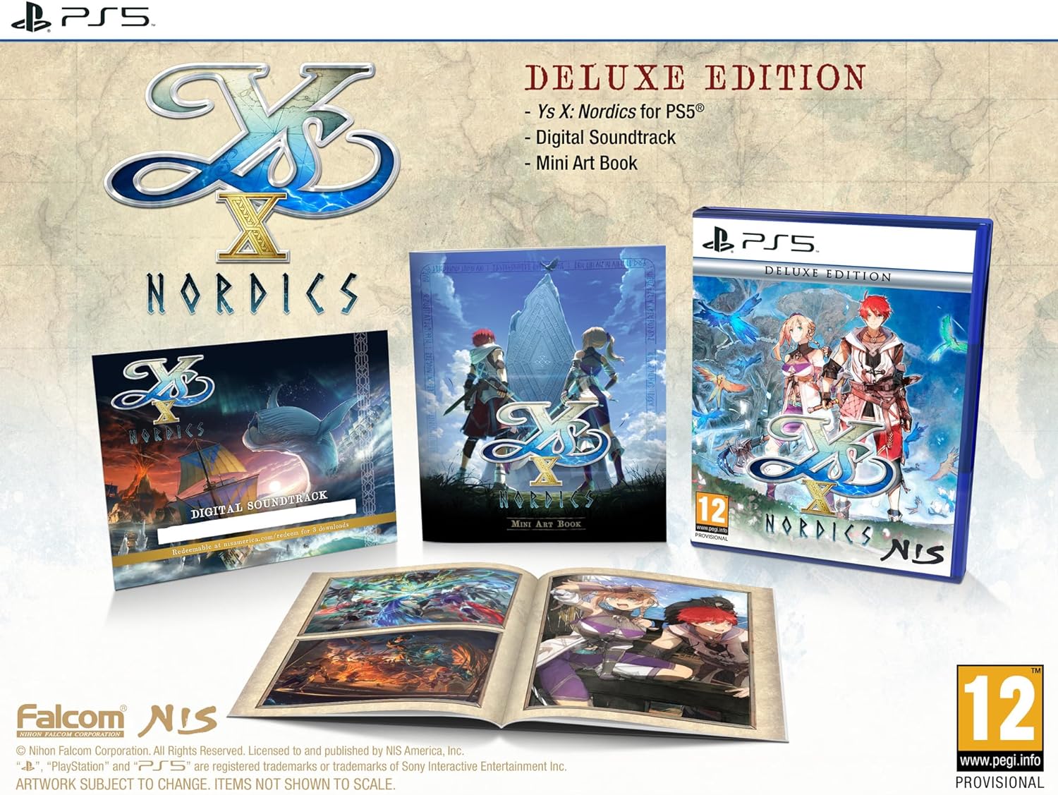 Ys X: Nordics [Deluxe Edition] — Import Game Deal