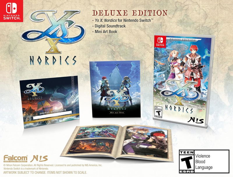 Ys X: Nordics [Deluxe Edition] image 1