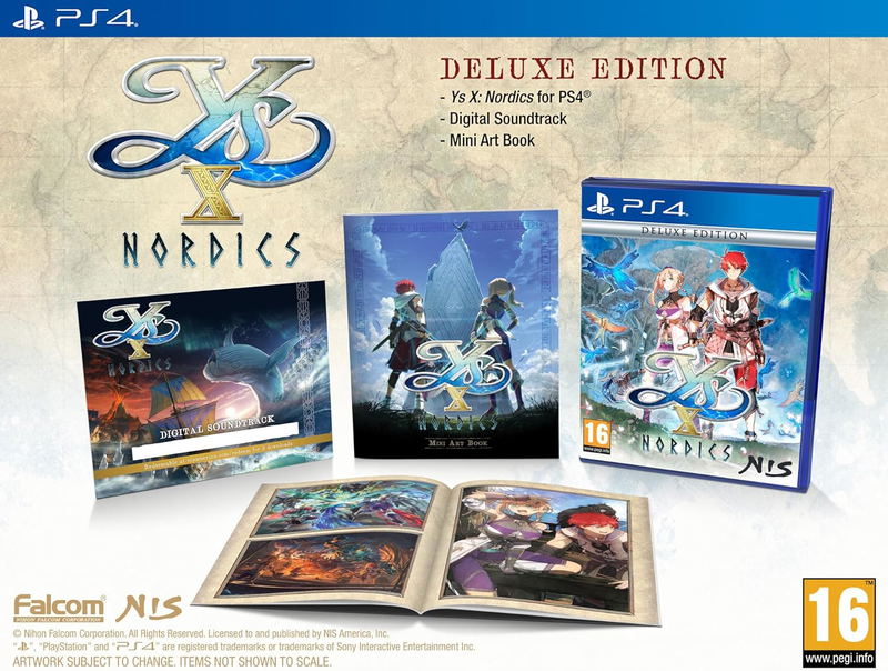 Ys X: Nordics [Deluxe Edition] image 1