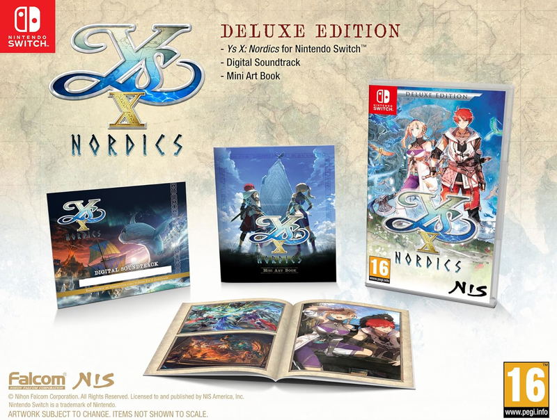 Ys X: Nordics [Deluxe Edition] image 1