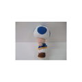 Super Mario All Star Collection AC31: Super Mario Plush Blue Toad (S) thumbnail 4