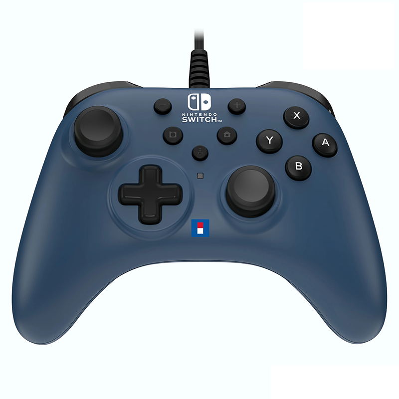 Wired HoriPad TURBO for Nintendo Switch (Navy) image 1