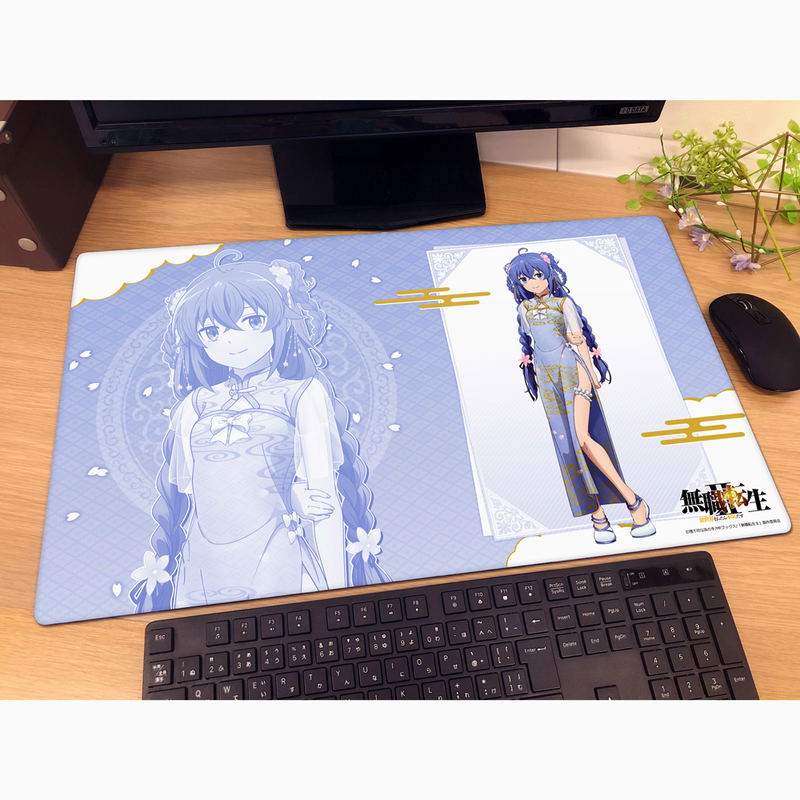 Mushoku Tensei II Jobless Reincarnation Original Illustration Rubber Mat Roxy / China image 2