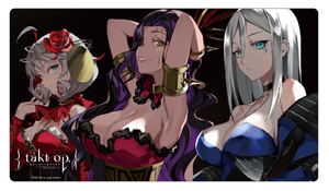 Takt Op. Symphony Rubber Desk Mat Collection - Destiny & Carmen & Moonlight_