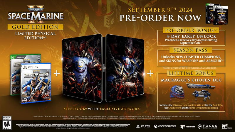 Warhammer 40,000: Space Marine II [Gold Edition] image 1