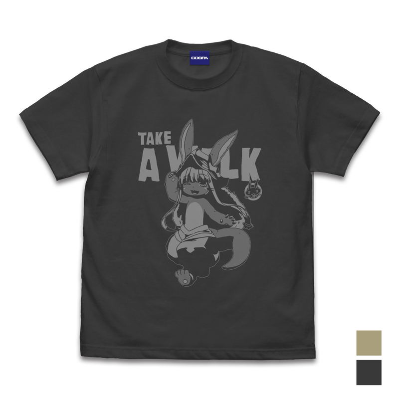 Made In Abyss: The Golden City Of The Scorching Sun - Original Illustration Nanachi Exciting T-shirt (Sumi | Size M) image 1