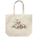 Made In Abyss: The Golden City Of The Scorching Sun - Original illustration Nanachi Suyasuya Large Tote Bag (Natural) thumbnail 1