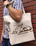 Made In Abyss: The Golden City Of The Scorching Sun - Original illustration Nanachi Suyasuya Large Tote Bag (Natural) thumbnail 2