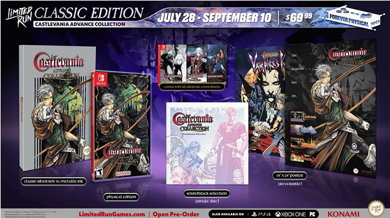 Castlevania Anniversary Collection Classic Edition store for Nintendo Switch