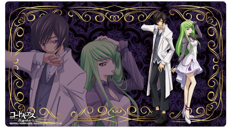 Collection Code Geass Lelouch Of The Rebellion Lelouch & C.C. Rubber Desk Mat image 1