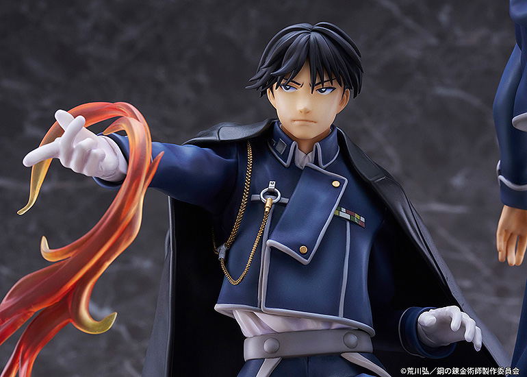 Fullmetal Alchemist Brotherhood Pre-Painted Figure: Roy Mustang & Maes Hughes -Kizuna- image 7