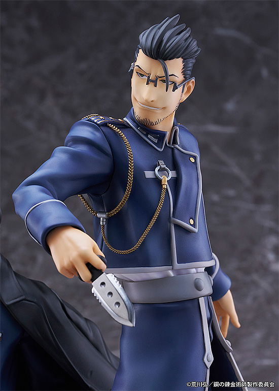 Fullmetal Alchemist Brotherhood Pre-Painted Figure: Roy Mustang & Maes Hughes -Kizuna- image 8
