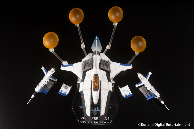 Gradius V 1/144 Scale Polystone Figure: Vic Viper T-301 (Peinted Finished) image 4