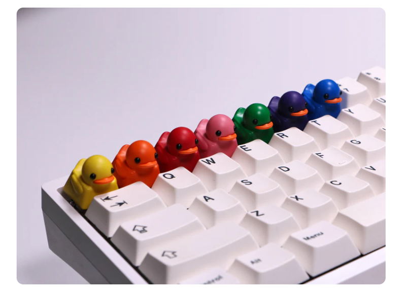 Duckey Keycap (Orange) image 3