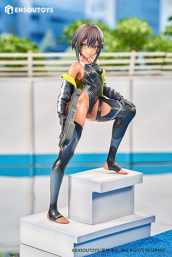 Arms Note 1/7 Scale Pre-Painted Figure: Swim Team Bucho-chan image 2