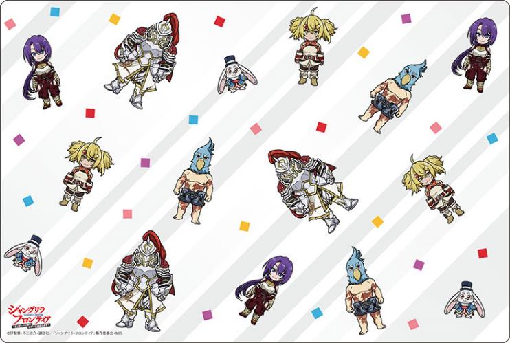 Bushiroad Rubber Mat Collection V2 Vol. 1169 Shangri-La Frontier Mini Character Ver. image 1