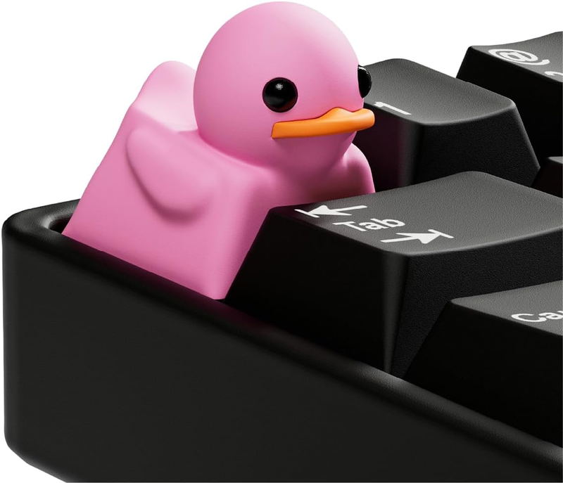 Duckey Keycap (Pink) image 1