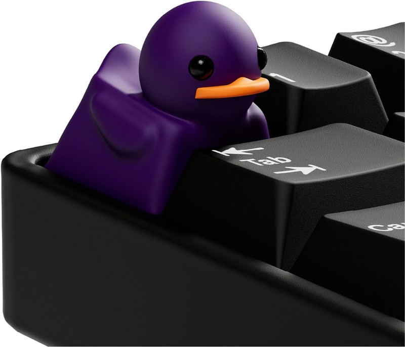 Duckey Keycap (Purple) image 1