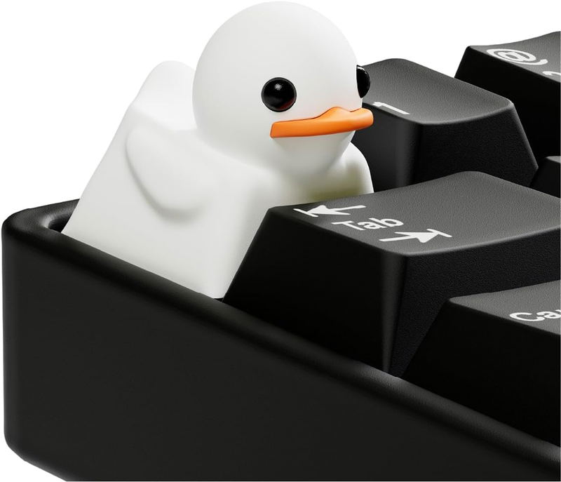 Duckey Keycap (White) image 1