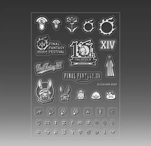 Final Fantasy XIV Fan Festival 2024 Metallic Sticker_