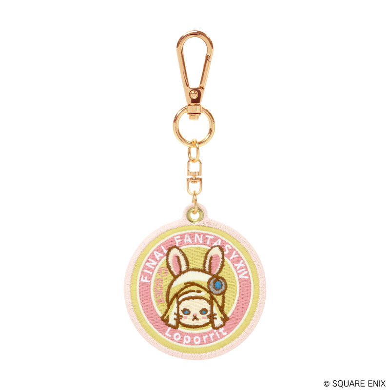 Final Fantasy XIV Patch Key Chain Moogle & Loporrit image 2