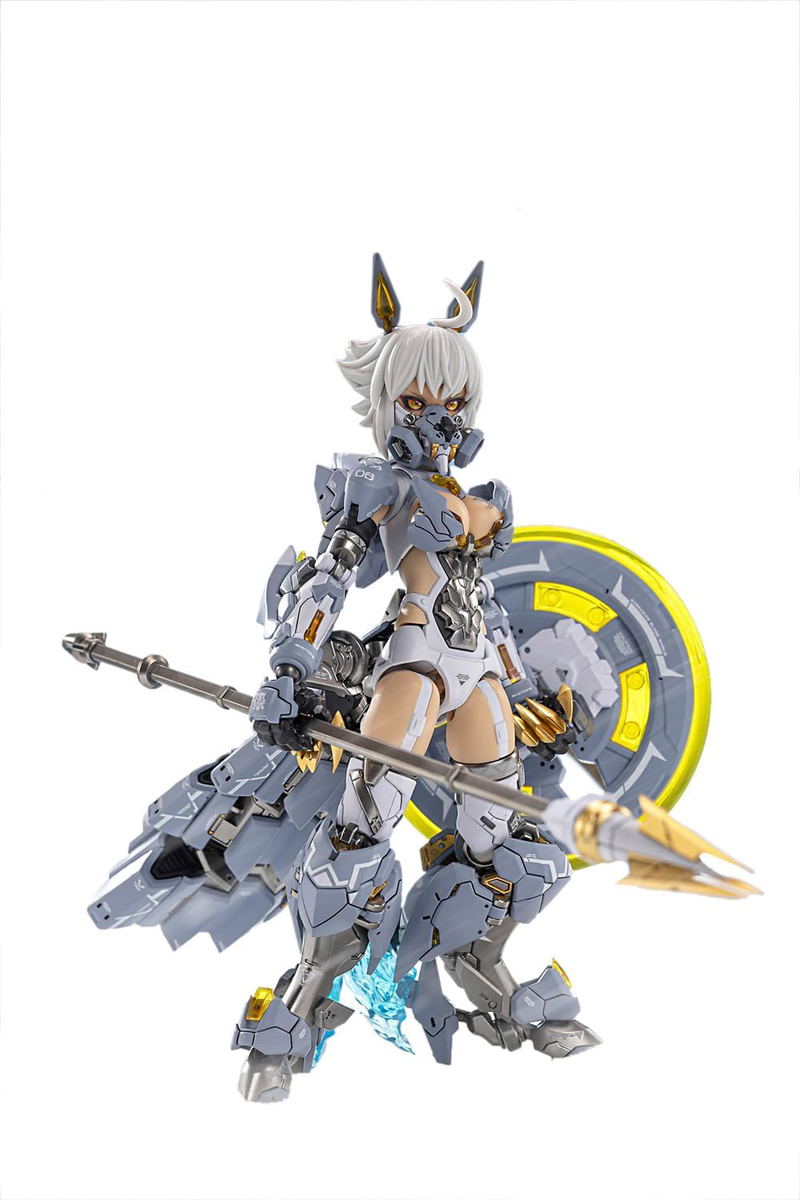 Cyber Forest Fantasy Girls 1/10.5 Scale Plastic Model Kit: FF0119 Mad Wolf image 1