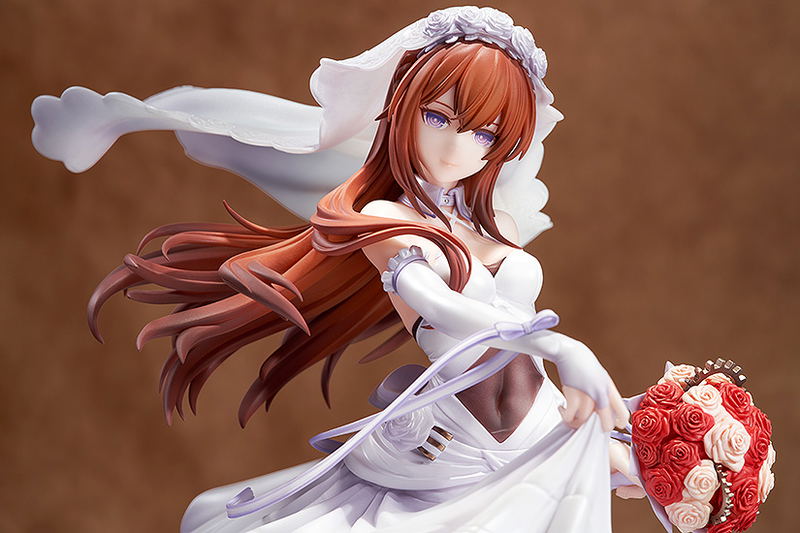 Steins;Gate 1/7 Scale Pre-Painted Figure: Makise Kurisu Wedding Dress Ver. image 6