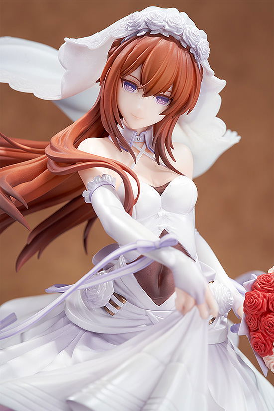 Steins;Gate 1/7 Scale Pre-Painted Figure: Makise Kurisu Wedding Dress Ver. image 9