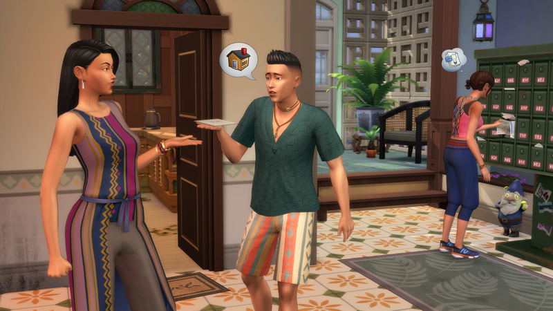 The Sims 4: For Rent (DLC) <span class="ext" style="background-color: #B0000F; color: #FFFFFF;">DLC</span> <span class="ext" style="background-color: #F96529; color: #FFFFFF;">Electronic Arts</span> <span class="ext ext_digital">digital</span> image 2