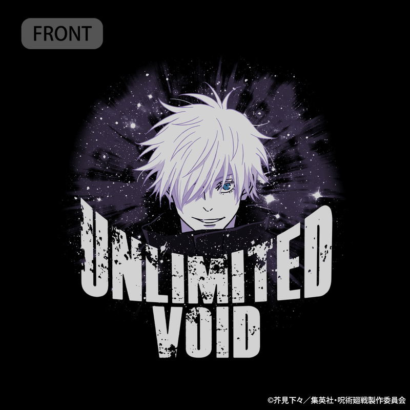 Jujutsu Kaisen - Gojo Satoru T-shirt Ver2.0 (Black | Size M) image 3